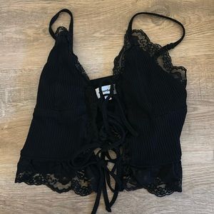 Revolve Super down tie top size S